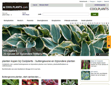 Tablet Screenshot of coolplants.com